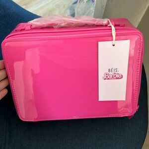NWT Beis Barbie Cosmetic bag